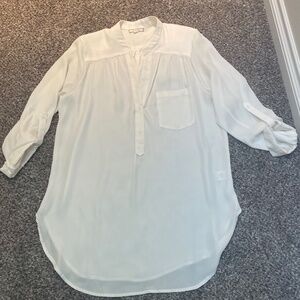 Pleione Long sleeve utility blouse